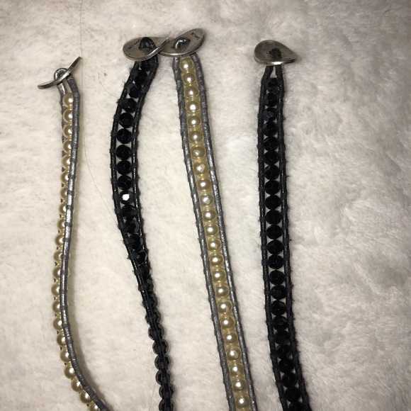 Authentic CHAN LUU wrap bracelet set (4) - Picture 2 of 7